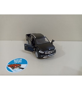 Mercedes X Class Kamyonet Metal Model Oyuncak Araba 13 Cm ( ÖZEL PLAKALI ) (Siyah)