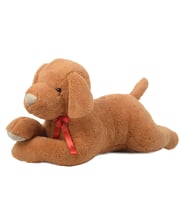 Peluş Yumuşacık Sevimli Köpek, Uyku ve Oyun Arkadaşı - 80 cm (Kahverengi)
