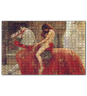 Cakapuzzle Tanrının Armağanı Lady Godiva  Puzzle Yapboz MDF (Ahşap) (1000 Parça)