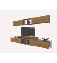 Decoraktiv Flex 5130 Mdf Tv Ünitesi Tv Sehpası (Ceviz)