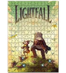 Cakapuzzle Kız ve Galdurian Lightfall Görsel Puzzle Yapboz MDF (Ahşap) (500 Parça)