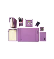 Sümen Takımı Masaüstü 8 Parça Business Vip Set Hand Made Vegan (Lila)