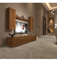Decoraktiv Eko 5D Slm Std Tv Ünitesi Tv Sehpası (Ceviz)