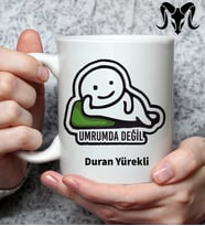 Kişiye Özel Burç Tasarımlı Esprili Kupa (Model 7)