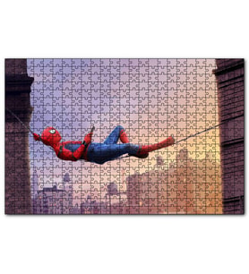 Cakapuzzle Siyah Hippi Gözlüklü Sarı Kedi  Puzzle Yapboz MDF (Ahşap) (255 Parça)