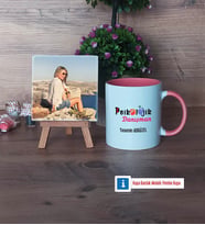 Psikolojik Danışman Fotoğraflı Dekoratif Taş, Kupa Bardak Beyaz Hediye Psikolojik Danışmana Hediye (Model 6)