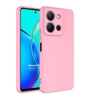 Microsonic Vivo Y36 Kılıf Groovy Soft Koyu Yeşil (Pembe)