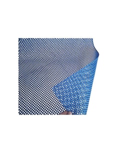 GRİI ISLAK ZEMİN MATI KAYDIRMAZ PVC PASPAS BANYO KAYMAZ YER MATI S MAT PETEK MAT (Mavi)