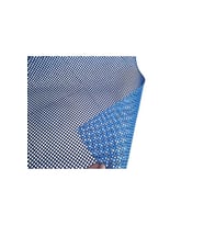 GRİI ISLAK ZEMİN MATI KAYDIRMAZ PVC PASPAS BANYO KAYMAZ YER MATI S MAT PETEK MAT (Mavi)