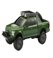 Ford Raptor 4x4 Arazi Aracı Jeep şeklinde Şarjlı Bluetooth Hoparlör FM Radyo (Yeşil)