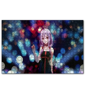 Cakapuzzle  Anime Yalnız Hisseden Kız  Puzzle Yapboz MDF (Ahşap) (255 Parça)