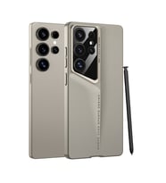 Vendas Galaxy S25 Ultra Kılıf Ultra İnce Kamera Korumalı Sert Rubber Zore Procase Kapak (Gold)