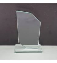 DECORITA Plaket  Kristal Cam Plaket  10'lu Takım (Model 3)
