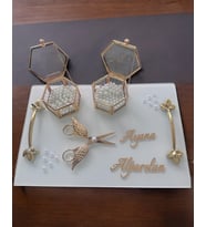 Adore Gold Söz Tepsisi (Bronz)
