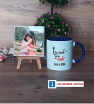 Harika Anne Fotoğraflı Dekoratif Taş, Kupa Bardak Beyaz Hediye (Model 3)