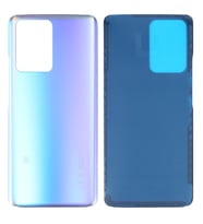 Xiaomi 11T Pro Uyumlu Arka Pil Batarya Kapağı Cam 2107113SG 2107113SI 2107113SR (Mavi)