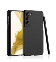 Galaxy S22 Plus Kılıf Zore Kalemli Kıpta Kılıf (Siyah)