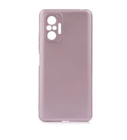 Xiaomi Redmi Note 10 Pro Kılıf Kamera Çıkıntılı Soft Silikon (Rose)