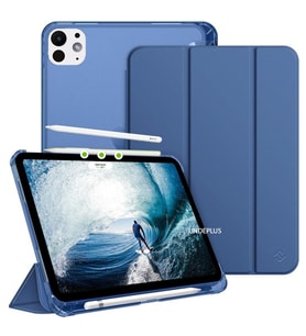 Apple iPad Pro 11 1./2. Nesil Kılıf Flip Cover Kalem Bölmeli PC Case 2018-2020 (Lacivert)