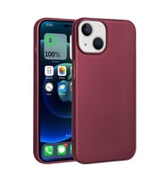 Vendas Apple iPhone 15 Plus Kılıf Zore Premier Silikon Kapak (Mürdüm)