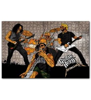 Cakapuzzle Metallica Guitar Hero Kurukafalar  Puzzle Yapboz MDF (Ahşap) (1000 Parça)