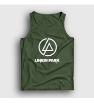 Presmono Unisex Sarı Logo Linkin Park Atlet 97713tt (Haki)