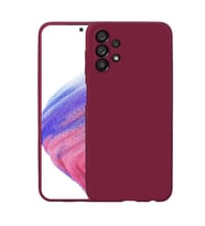 Galaxy A23 Kılıf Zore Mara Lansman İç Yüzeyi Kadife Kılıf (Koyu Mor)
