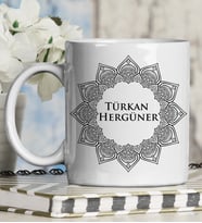 Kişiye Özel Tasarım Kupa Bardak 98569 (Taba)