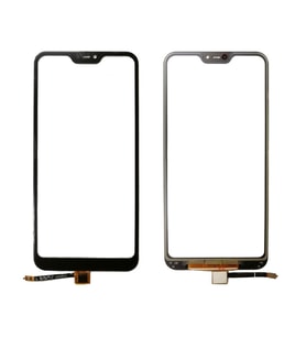 Xiaomi Mi A2 Lite Dokunmatik Okalı Ön Cam Lens Orjinal Kalite (Siyah)