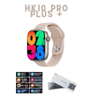 Watch 10 Series H10 Pro + Plus GB Depolama Gen 5 Amoled Ekranlı Akıllı Saat Smart Watch (Rose)