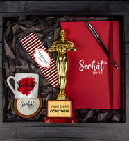 eJOYA Öğretmenlere Özel Oscar Ödülü Hediye Kutusu 110612 (Model 1)