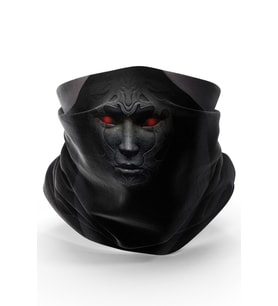 Bebo Store Extreme Spor Motor Ve Bisiklet Kullananlara Özel Desenli Baf Boyunluk Bandana Balaclava (Kırmızı-Siyah)