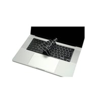 McStorey Macbook Air Pro M1-M2 ile Uyumlu Klavye Koruyucu A2681 A2442 A2485 A2780 Türkçe Baskı (Siyah)