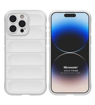 Microsonic Apple iPhone 15 Pro Kılıf Oslo Prime Yeşil (Beyaz)