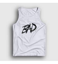 Presmono Unisex Sarı Bad XXXTentacion Atlet 47024tt (Beyaz)