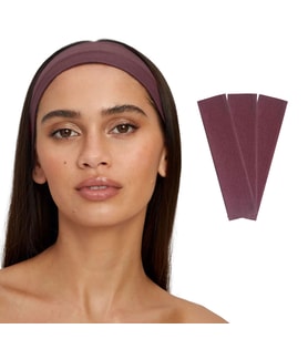 3'lü Spor Kadın Erkek Saç Bantları, Elastik Kaymaz İnce Ter Emici Esnek Genç Saç Bandı Bandana, Kadın Makyaj Yüz Yıkama Koşu Dans Fitness Yoga Pilates Bisiklet İçin Saç Bandı Taç, Kadın & Erkek Pamuk Atletik Egzersiz Ter Bandı Düz Renk Kafa Bandı (Vişne Ç