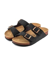RoyJones Terlik Modelleri Unisex Anatomik Günlük Terlik 7001 (Siyah)