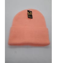 Katlamalı Unisex Trent Renkli Bere (Yavruağzı)