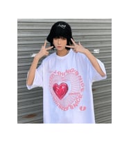 Y2K Everything Nice Yazılı T-shirt (Beyaz)