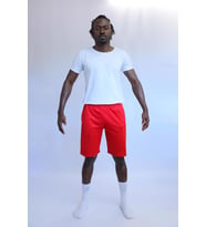 ZEROOSPORT Futbol Şortu (Kırmızı)