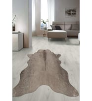 Dijital Baskılı Kaymaz Taban Yıkanabilir Lazer Kesim Salon Halısı Yolluk NLZR-SD-62 (Vizon)
