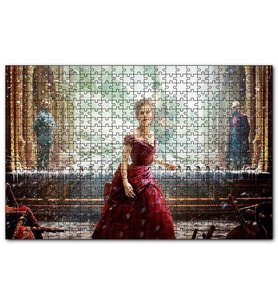 Cakapuzzle Anna Karenina Keira Knightley  Puzzle Yapboz MDF (Ahşap) (255 Parça)