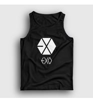 Presmono Unisex Beyaz Logo Exo Atlet 61437tt (Siyah)