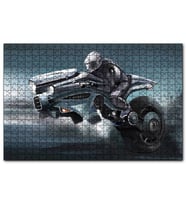 Cakapuzzle Fantastik Motosiklet Eskizi Görseli  Puzzle Yapboz MDF (Ahşap) (500 Parça)