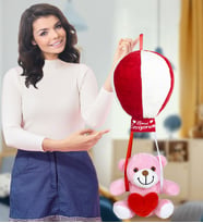 PABABO  Uçan Balonlu Ayıcık (Pembe)