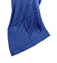 Mim Eşarp Emproyal Jan Jan Jakar Dama Desen Şal 75x190 cm (Saks)