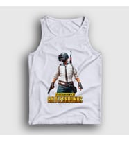 Presmono Unisex Sarı Cover Pubg Atlet 30185tt (Beyaz)