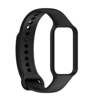 Microsonic Xiaomi Redmi Smart Band 2 Kordon, Silicone Sport Band Yeşil (Siyah)