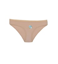 Kadın Bambu Külot Slip Berrak-11554 (Ten)