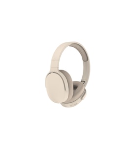 Teknomoda HEDİYE kUTULU Bluetooth Kulak üstü Kablosuz Kulaklık P2961 Yeni Dizayn (Krem)